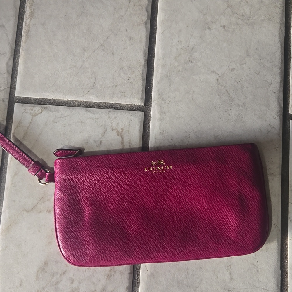 Coach wristlet